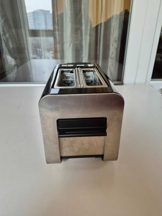 Тостер BOSCH модель TAT8613 GB/01, 860 W, цвет черный