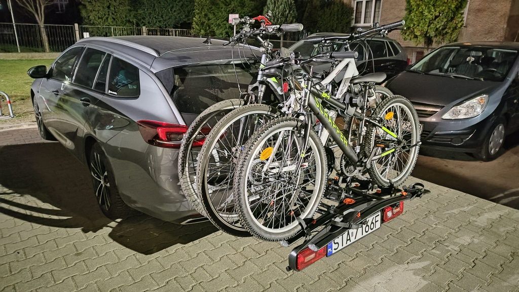 wynajem bagażnika rowerowego / platforma rowerowa
