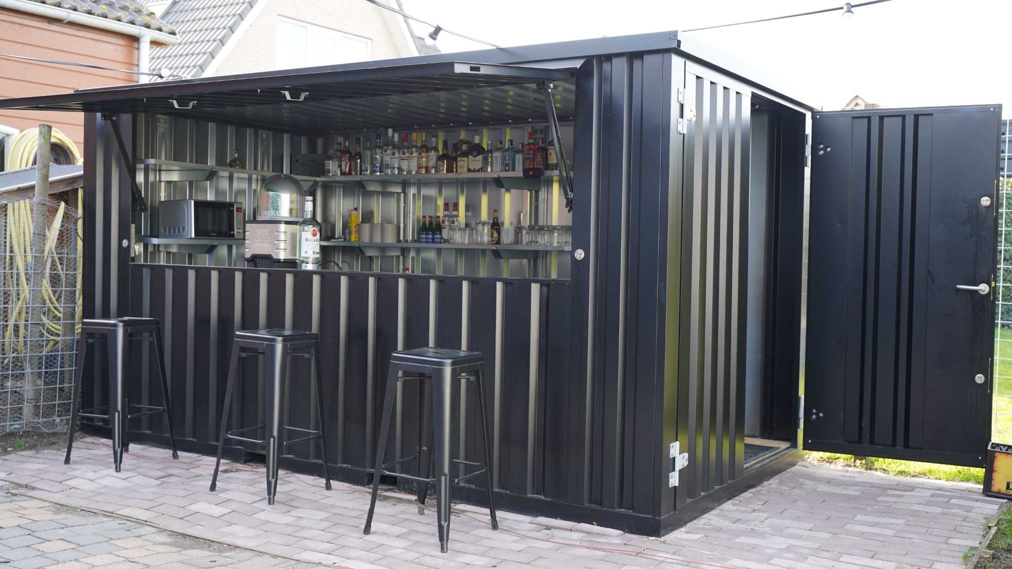 Lounge bar em contentor novo, de várias dimensões e entrega rápida