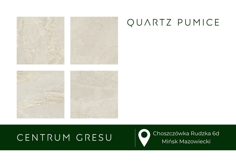 Płyta tarasowa Crusil Quartz Pumice Titanium 60x60 Taras Podjazd Ogród