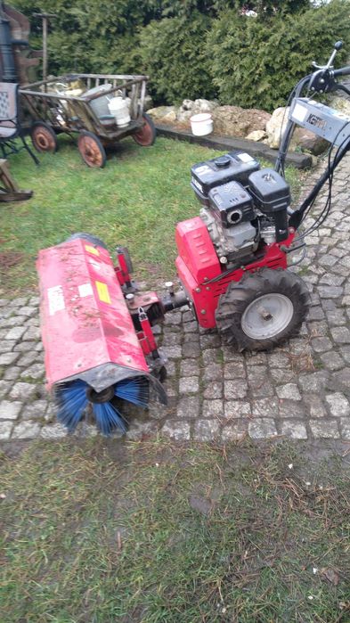 Traktorek jednoosiowy KOPPL silnik Subaru 9KM pług szczotka
