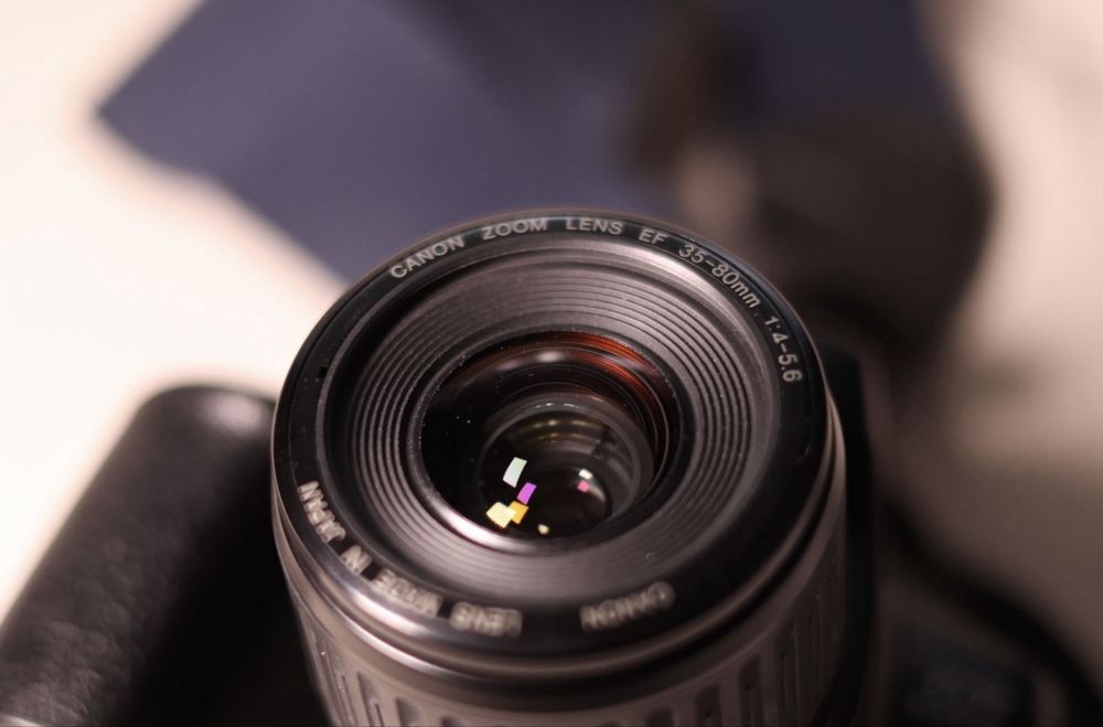 Aparat analogowy canon