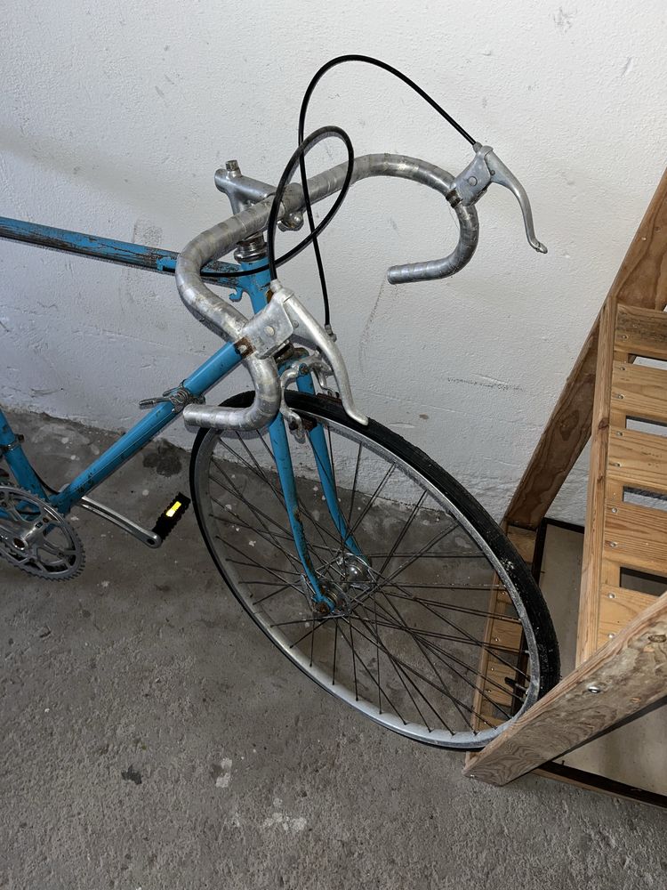 Bicicleta de corrida antiga