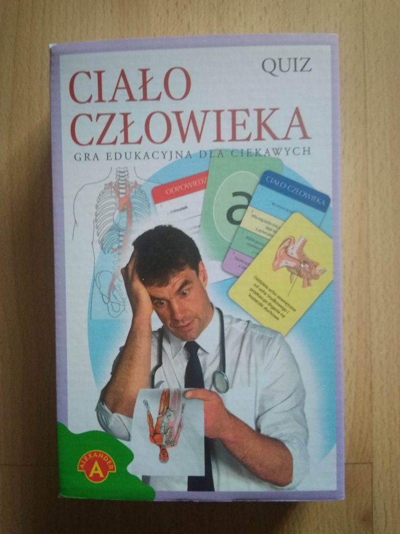 Gra edukacyjna dla dzieci quiz Ciało człowieka Alexander - stan bdb