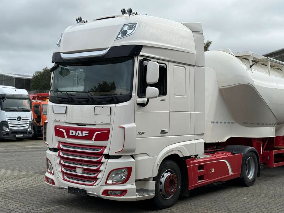 DAF XF480 FT 4x2 SZM EURO6 CIĄGNIK SIODŁOWY Z ADR  | Idealny stan | 1 wł | z Niemiec | ADR |