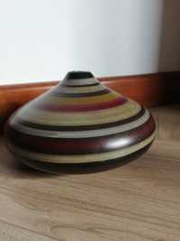 Wazon ceramiczny w paski UFO