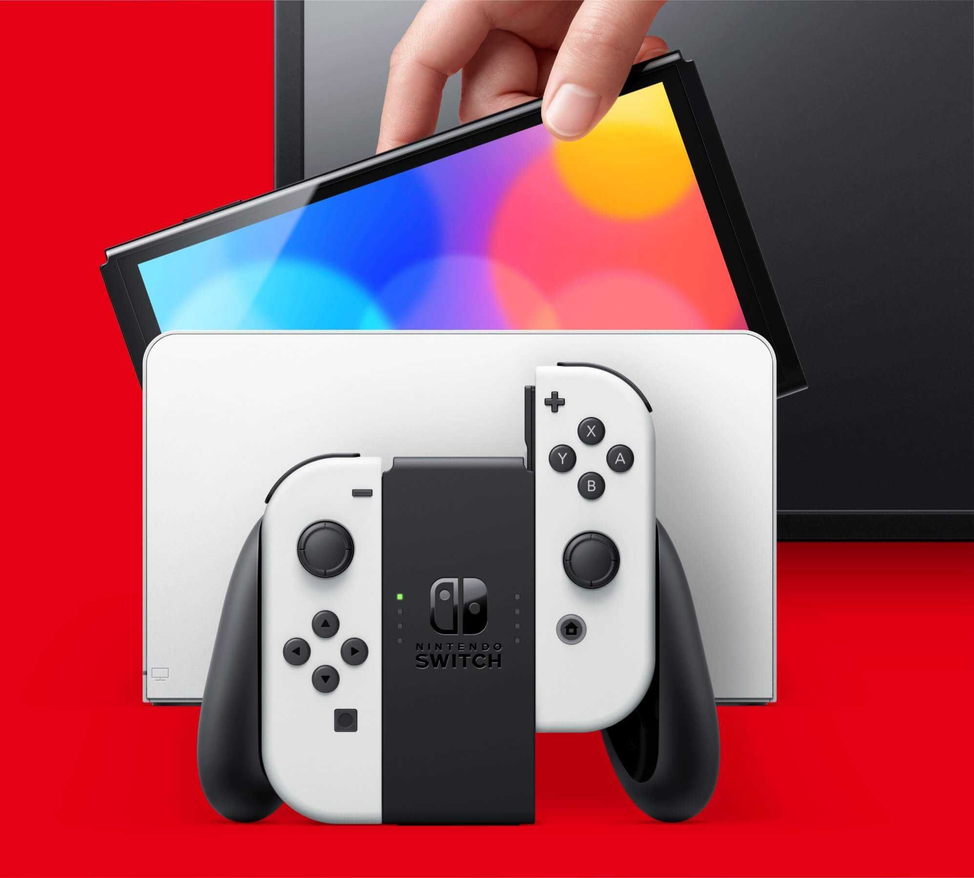 nowe Nintendo Switch OLED  Sklep Sucharskiego 7 C.H.Dąbrowiak