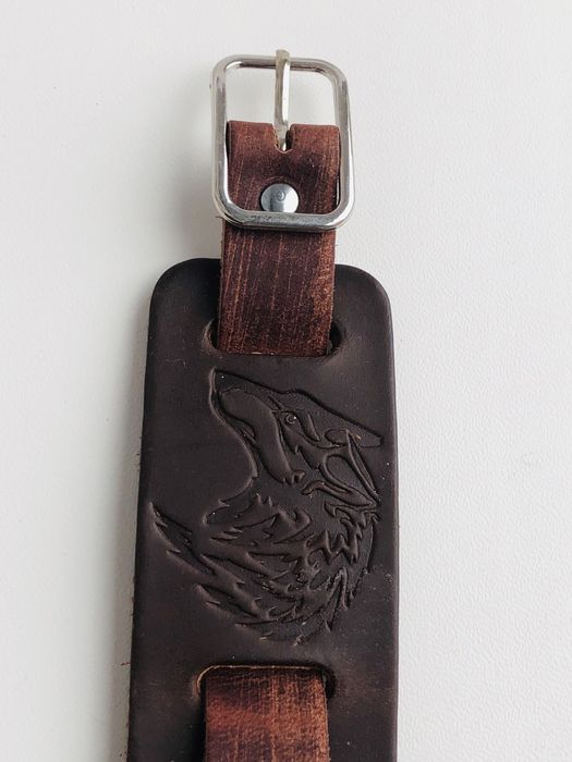 Ремешок для часов кожаный новый