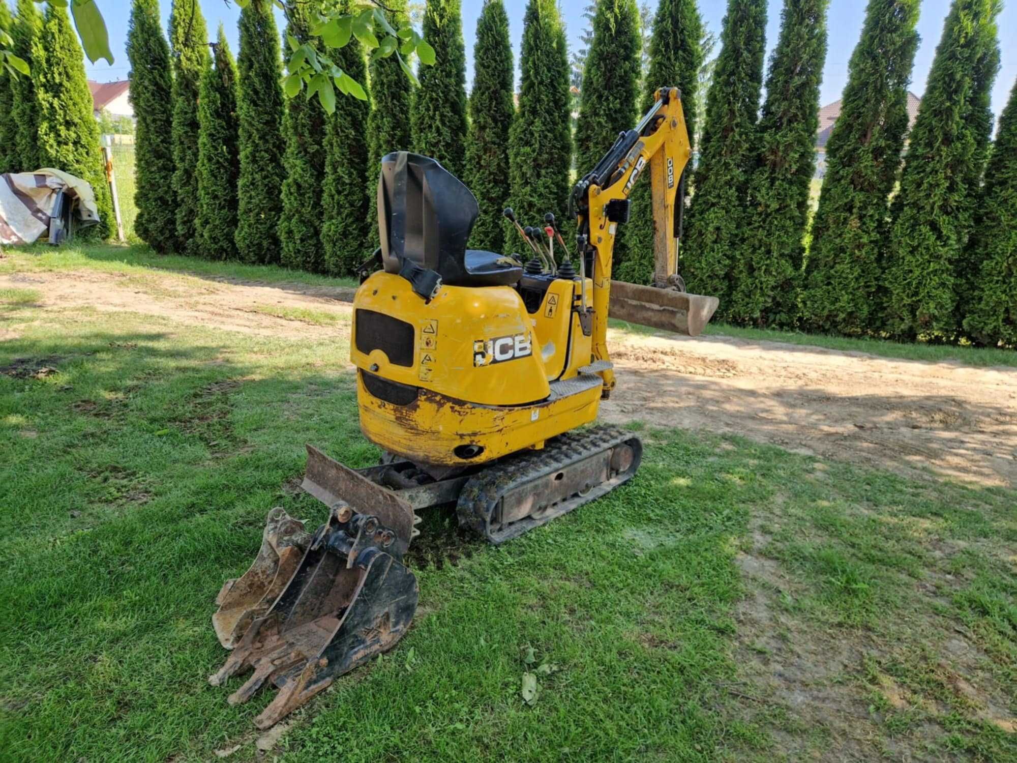 minikoparka JCB 8008/ gotowa do pracy/ bez wkładu finansowego