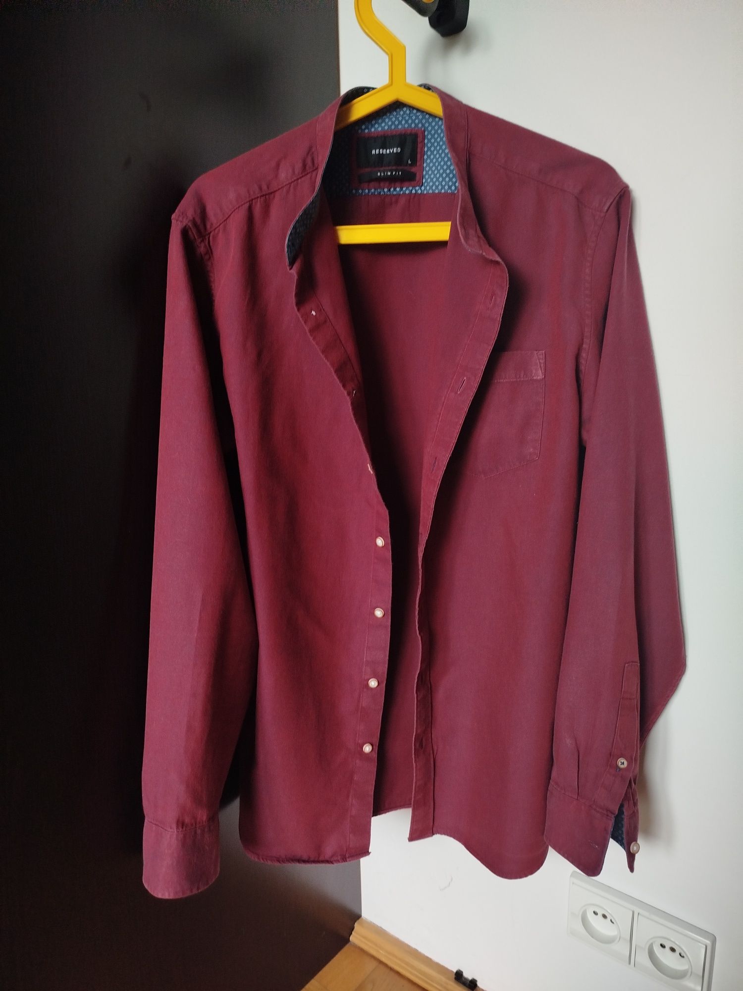 Koszula męska długi rękaw L/42 Slim Fit Reserved