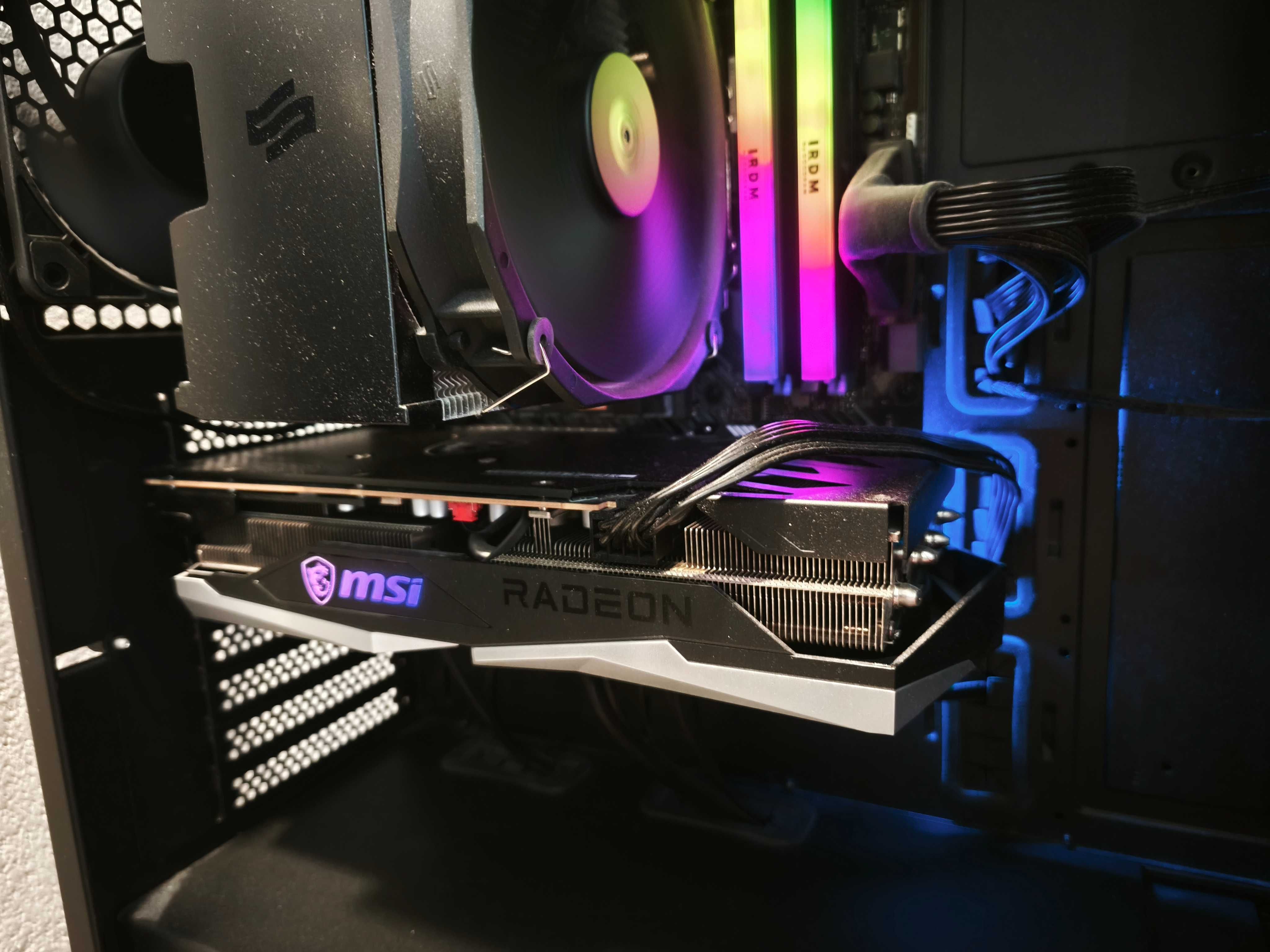 Komputer gamingowy (Ryzen 5 5600/MSI6600XT/16GBRAM3600MHZ/1TB NVME)