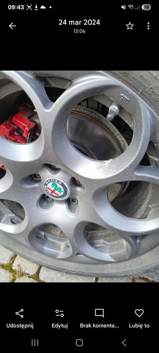 Felgi OE Alfa Giulia 5x110 17 7,5Jx17 ET33