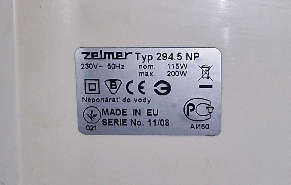 Zelmer symbio krajalnica do chleba sera wędlin