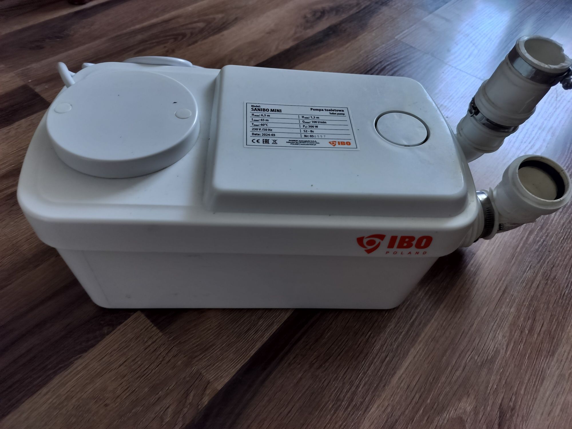 Pompa bez wc Sanibo mini