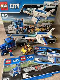 Lego City 60079 Transporter odrzutowca kompletny zestaw