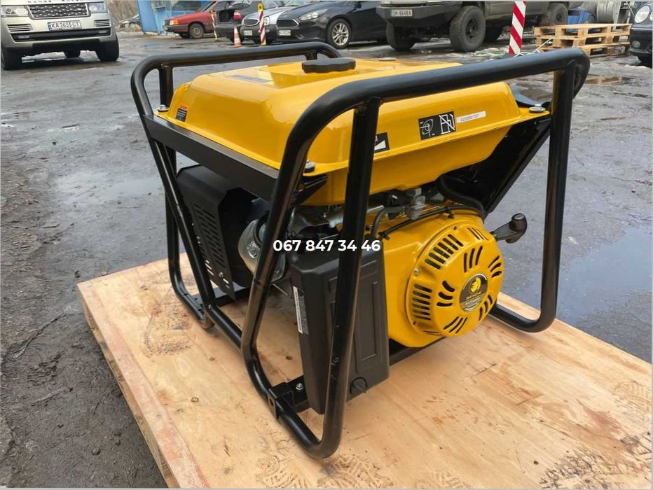 Генератор BENZA BX6000 AVR 230V 6Квт Іспанія Бензин 1 фаза + Доставка