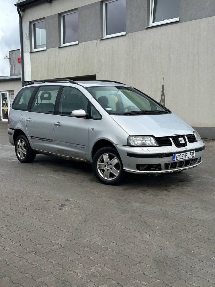 Seat Alhambra 1.9TDI///7Osobowy///DobrzeJeżdzi///DługieOplaty