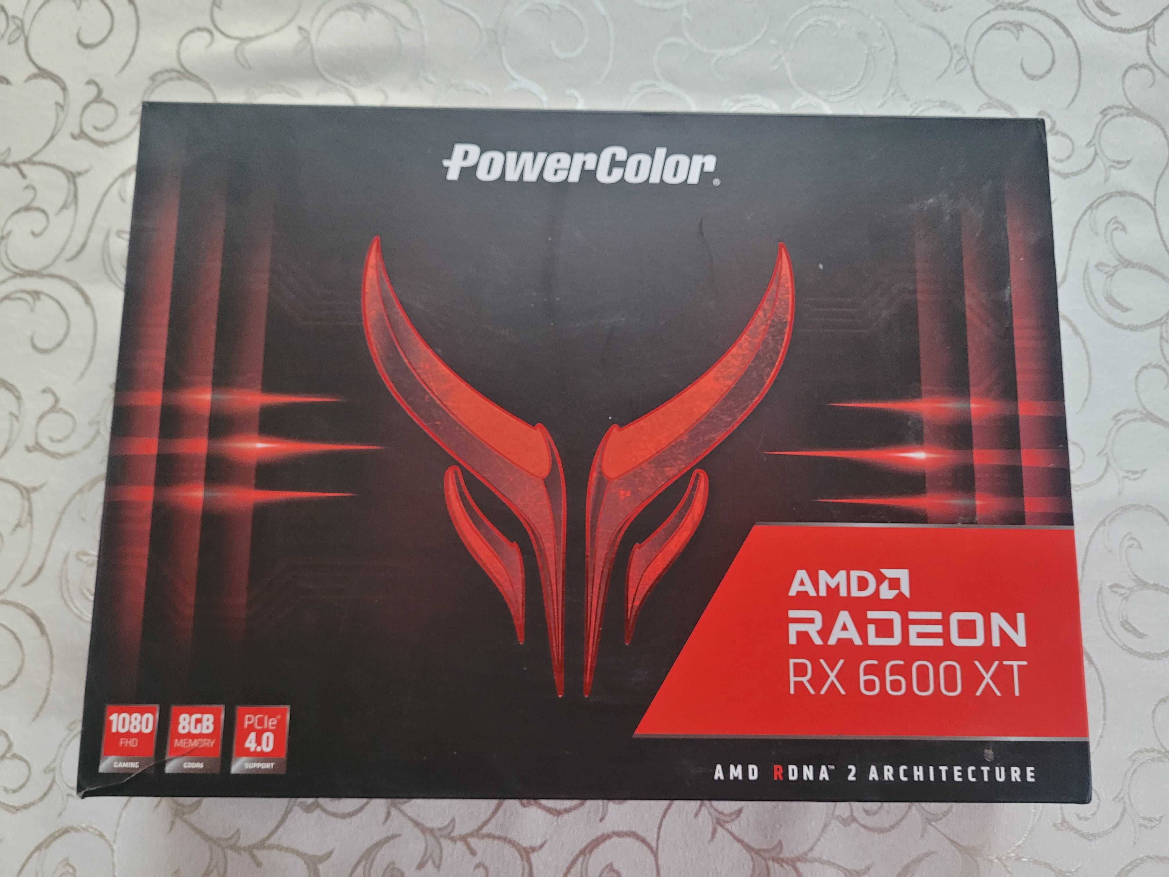 AMD RADEON 6600XT PowerColor Po zalaniu