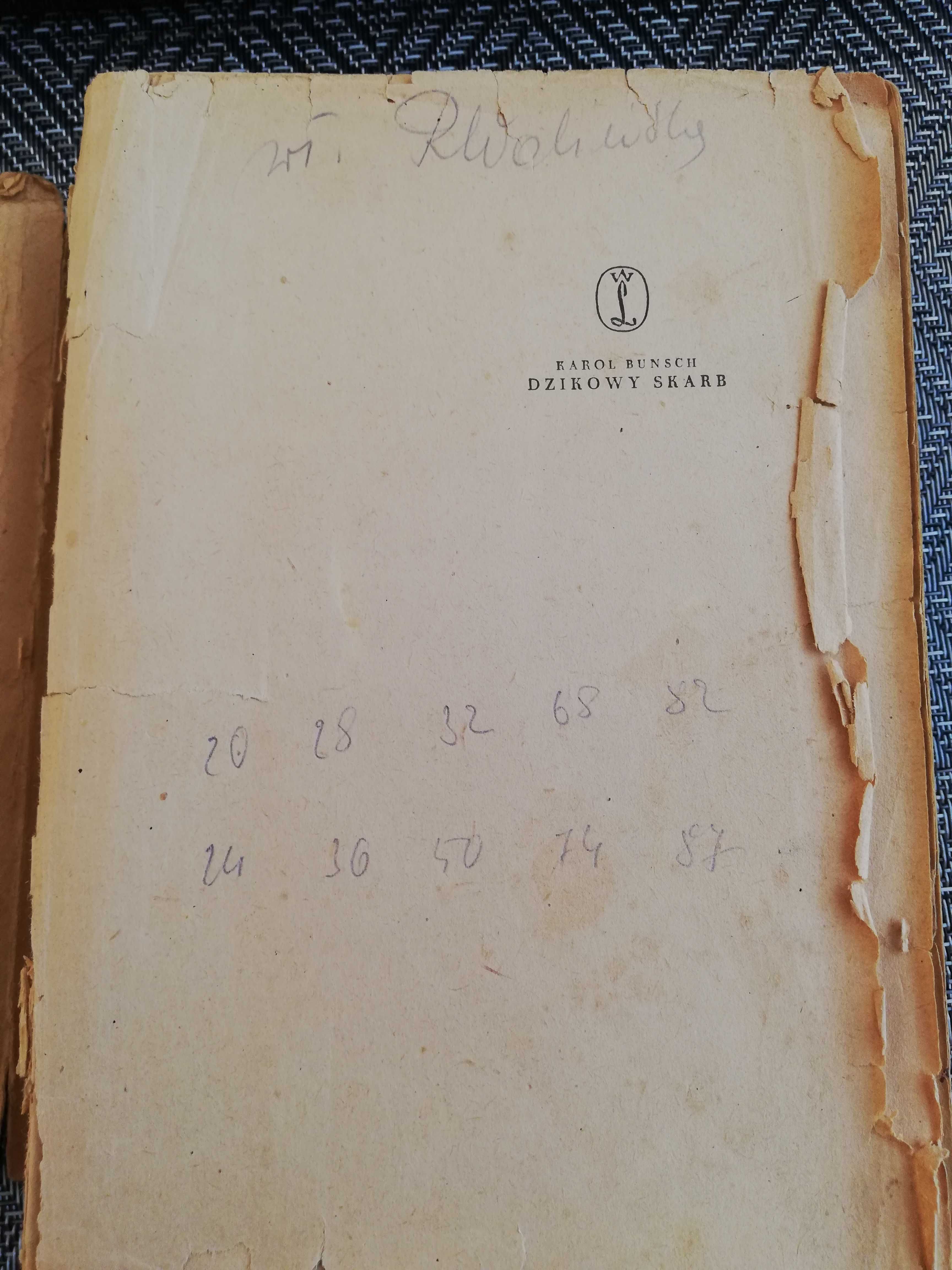 Dzikowy skarb - Karol Bunsch - 1956 rok