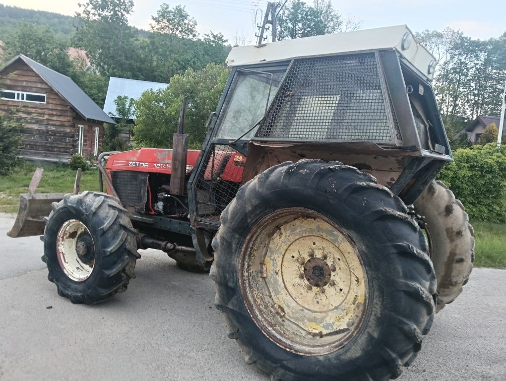 Zetor 12145 Sprawny sprowadzony z Dokumentami Pług Ursus 1224 , 1614