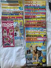 Kolekcja czasopism ,,Mój pies i kot’’