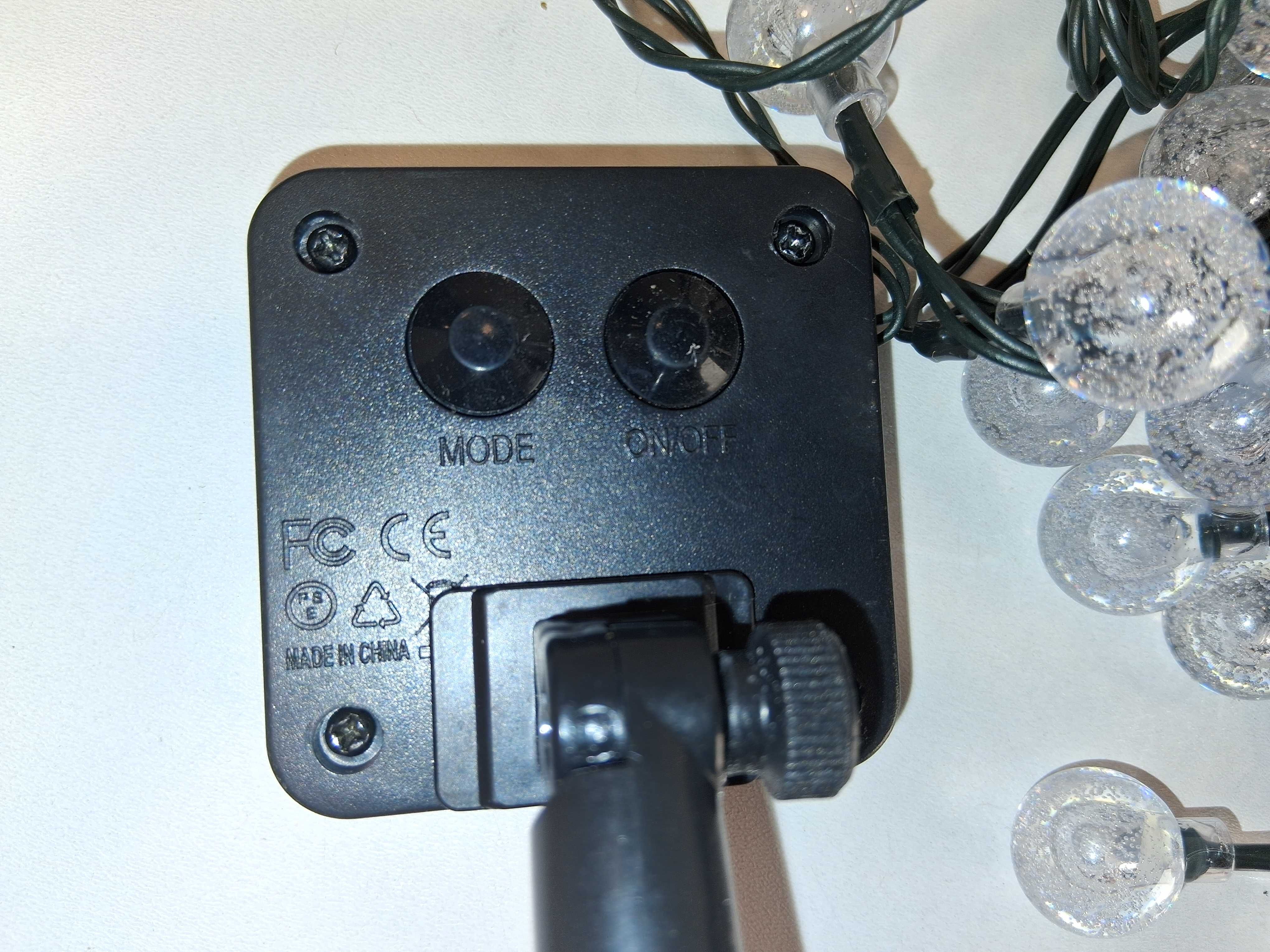 E111 Słoneczne Lampki Ogrodowe LED Girlanda Zewnętrzna Kule Bubble