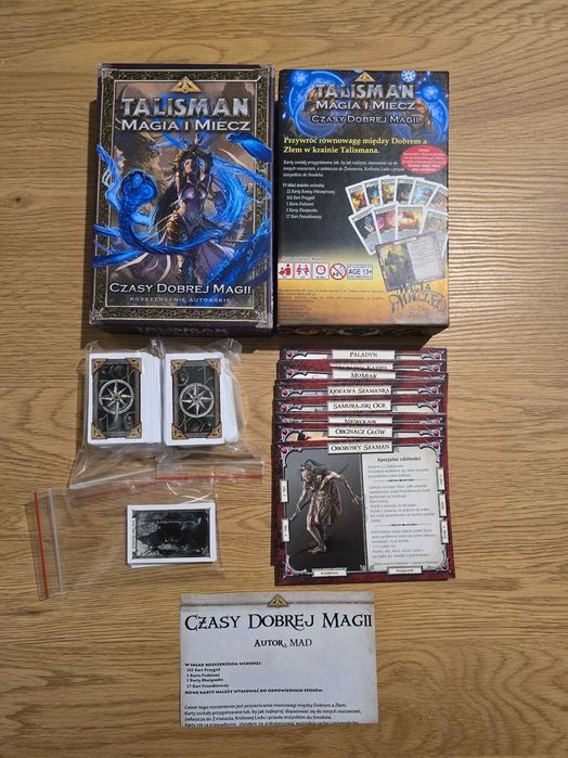 Gra planszowa Talisman Magia i Miecz Czasy dobrej Magii dodatek