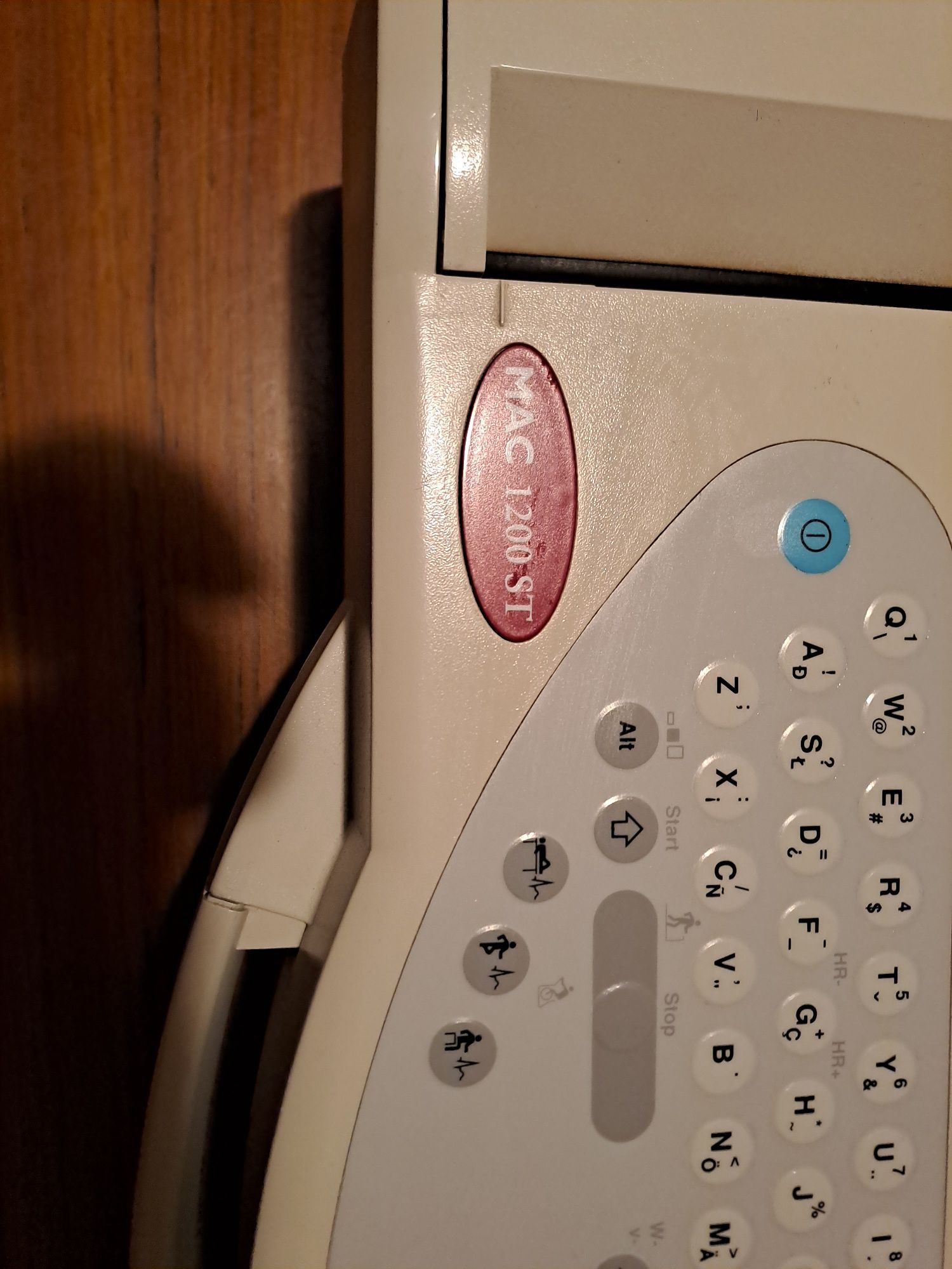 Ekg GE mac 1200st