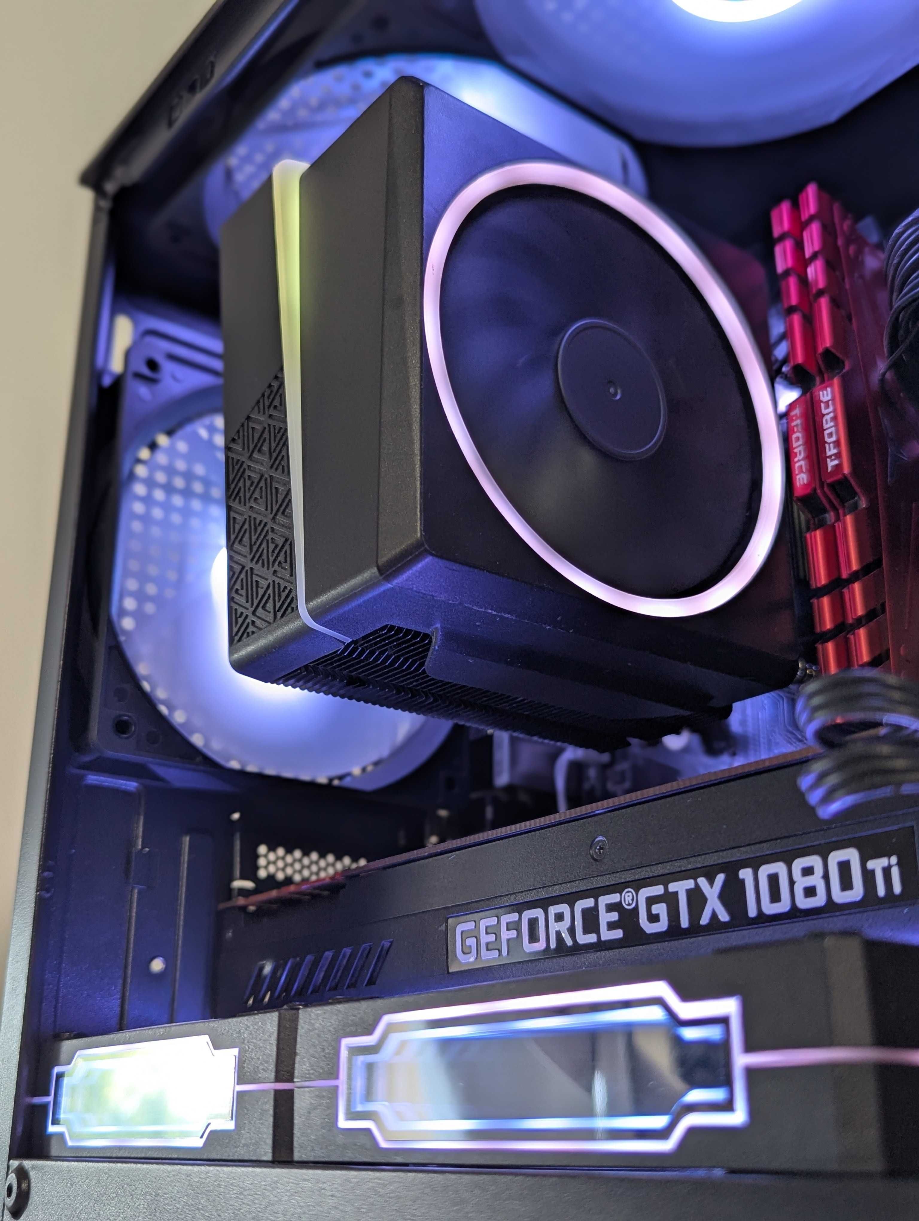 ІГРОВИЙ КОМП'ЮТЕР RYZEN 5/ GTX1080ti 11gb/ 32gb ddr4/ 512gb NVME