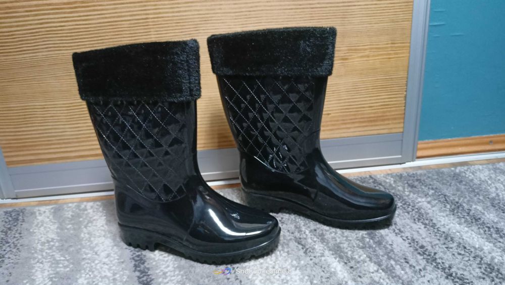 Kalosze ocieplane damskie rozmiar 38