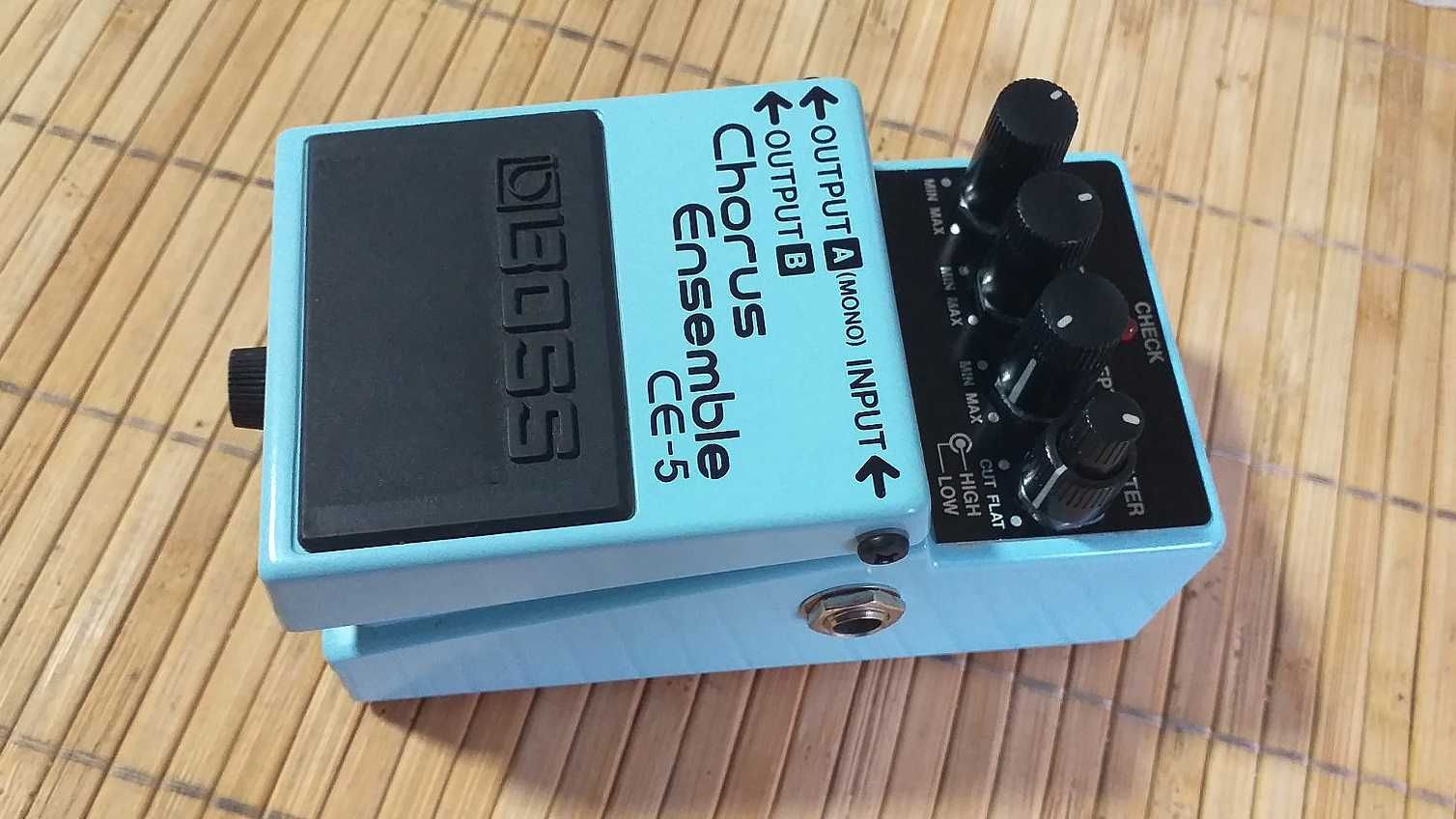 Boss Reverb Delay, Chorus, Blues Driver