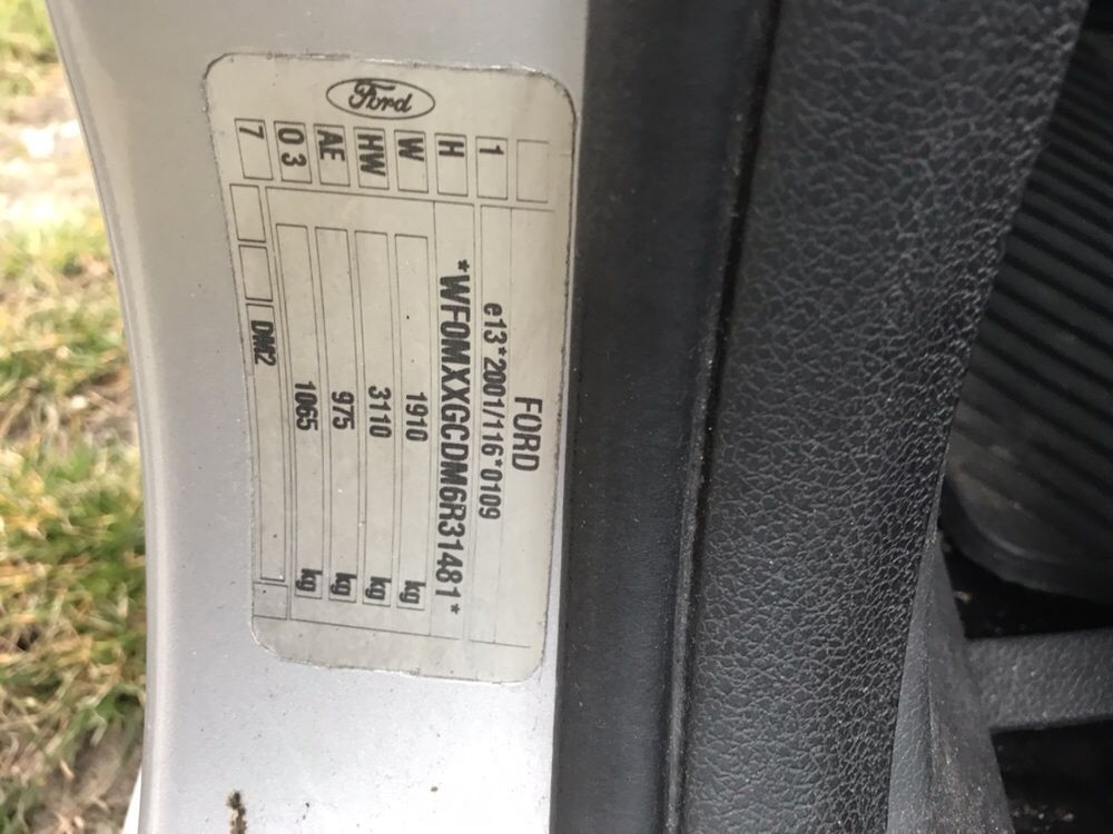 Części Ford c max benzyna 1.8 tylko na części  92kw