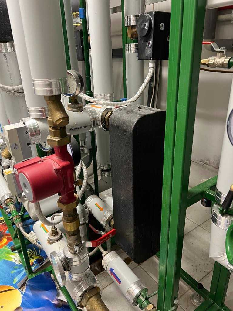 Węzeł cieplny kompaktowy Firmy Elektrotermex - typ ECWR-T-100/60/60