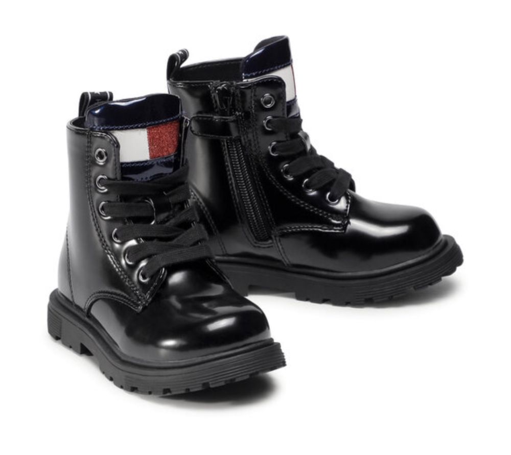 Trapery TOMMY HILFIGER - Lace-Up Bootie R.25