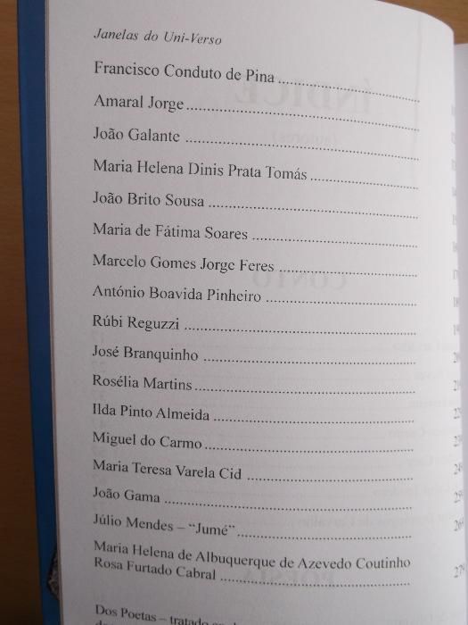 Janelas do Uni-Verso - Conto e Poesia de 27 autores