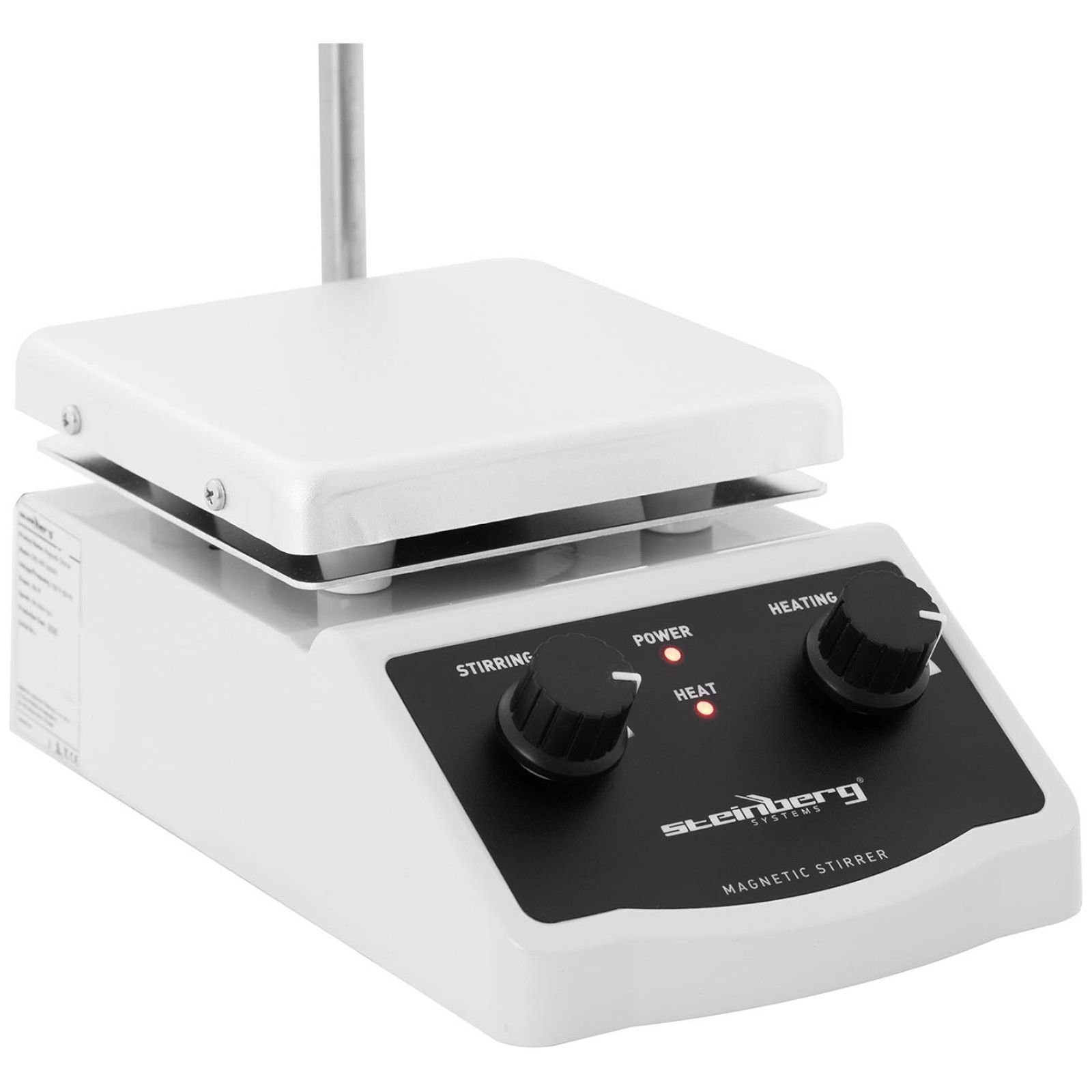 mieszadło magnetyczne laboratoryjne ze stojakiem uchwytem 380c 2 qmx