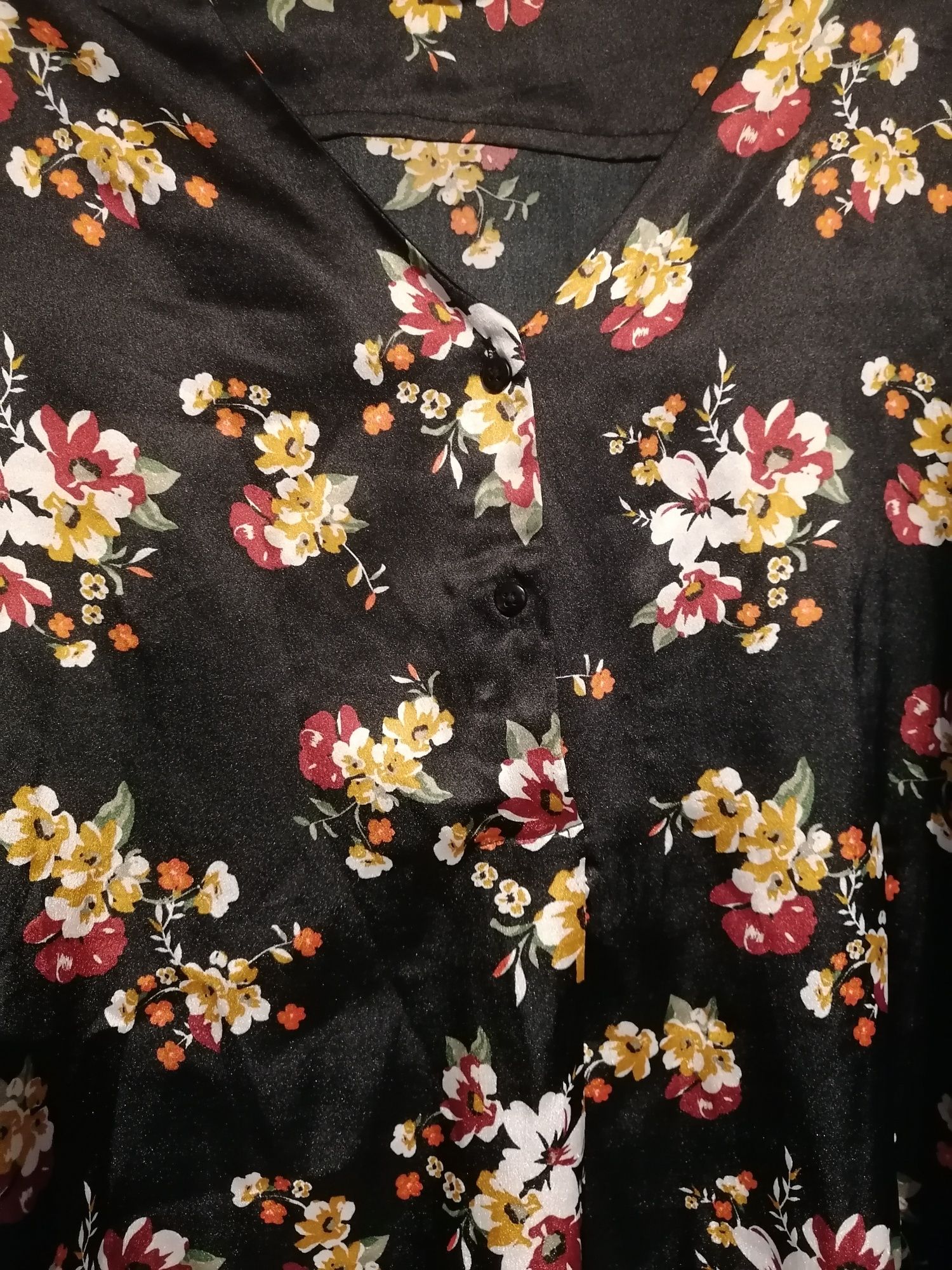 Túnica acetinada prémamã da Prénatal easy chic Tamanho L/G