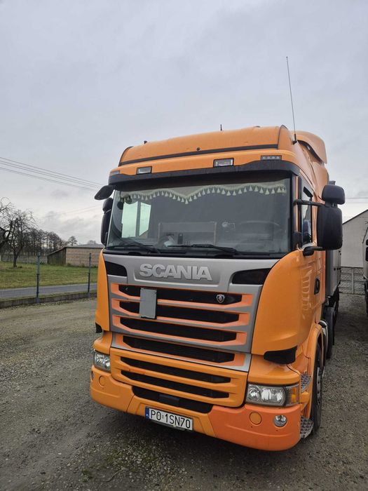 Scania R410 Highline Hydraulika, Ruch międzynarodowy, Serwisowana