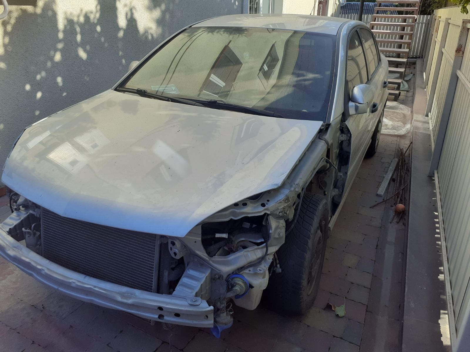 Opel vektra c після незначного дтп