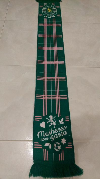 Cachecol Sporting  Mulheres com Garra