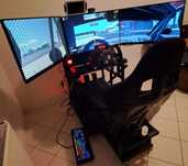 Symulator wyścigowy - thrustmaster i fanatec