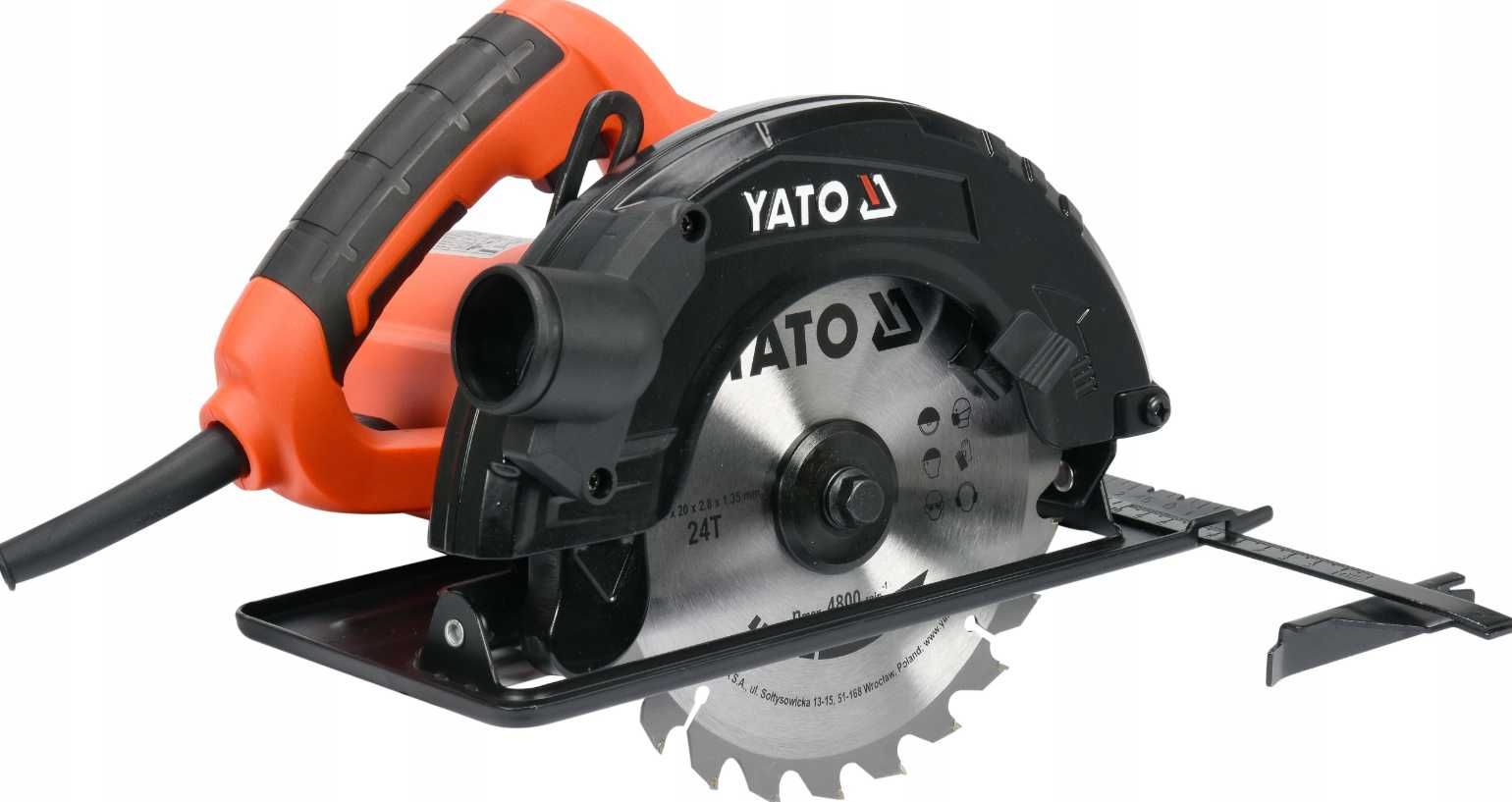 PILARKA Piła Tarczowa Elektryczna Do Drewna 185mm 1500W (PROMOCJA)