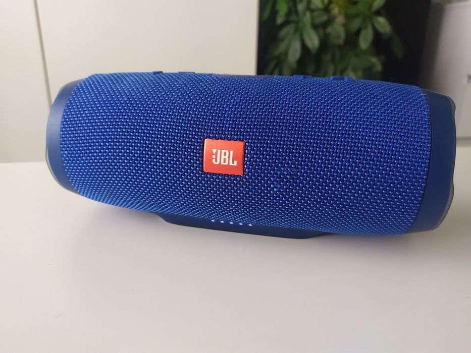 Niebieski oryginalny JBL Charge 3 nowa bateria USB C