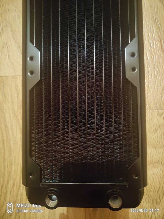 Медный радиатор HWlabs Black Ice GTX 560 Gen2 для водянки (4 x 140мм)