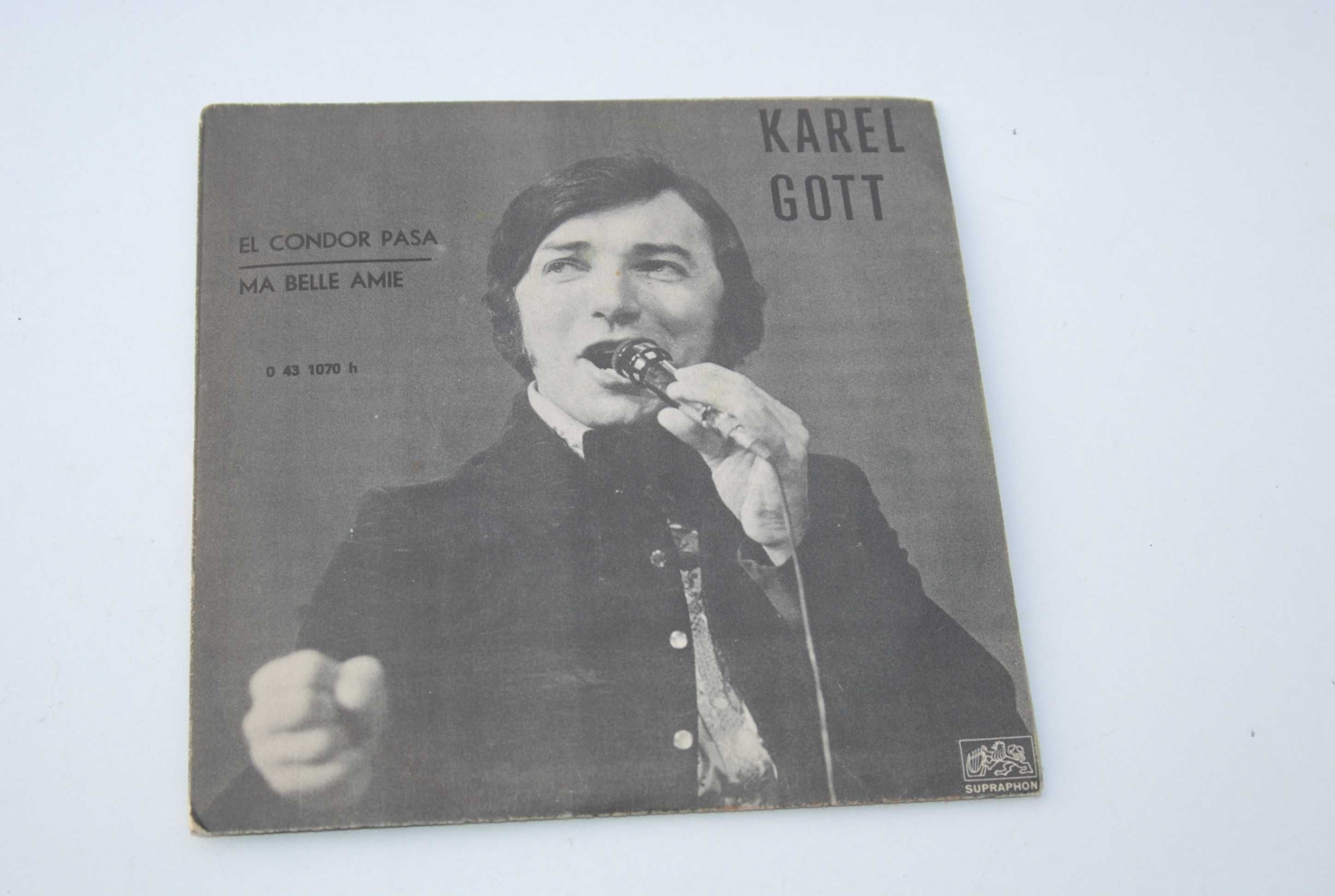 Stara płyta winylowa Karel Gott –El Condor Pasa / Ma Belle Amie
