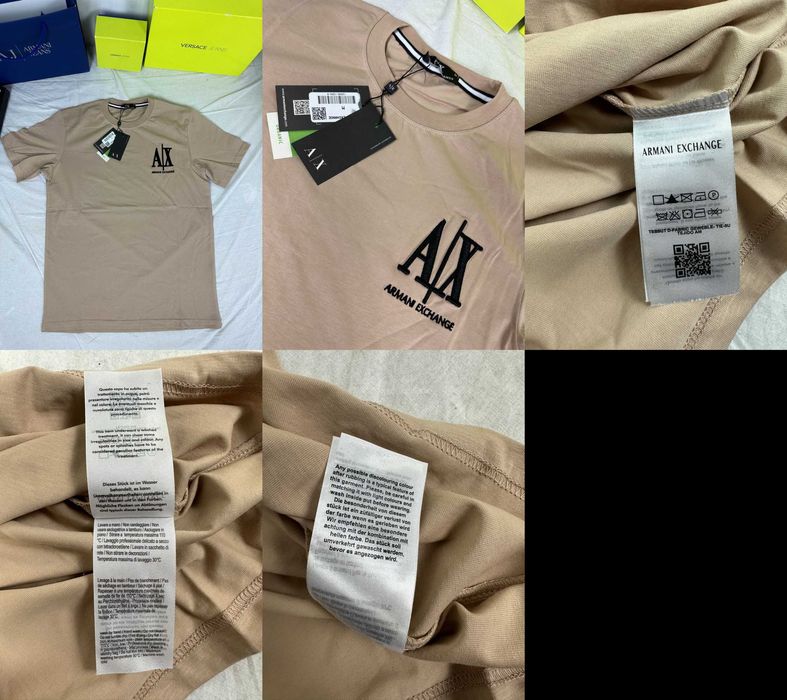 Koszulka armani t-shirt exchange koszulki męskie ax nowość aj
