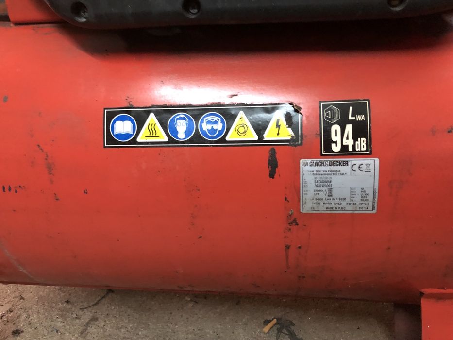 Compressor BlackDecker 100L