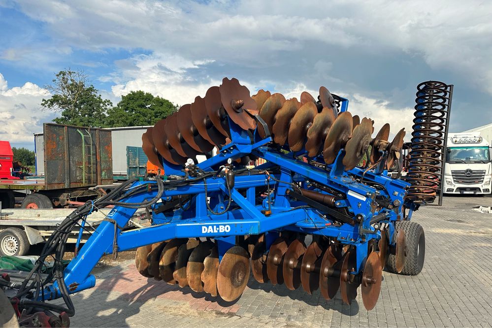 Brona talerzowa Dalbo talerzówka 7m wał pelna hydraulika