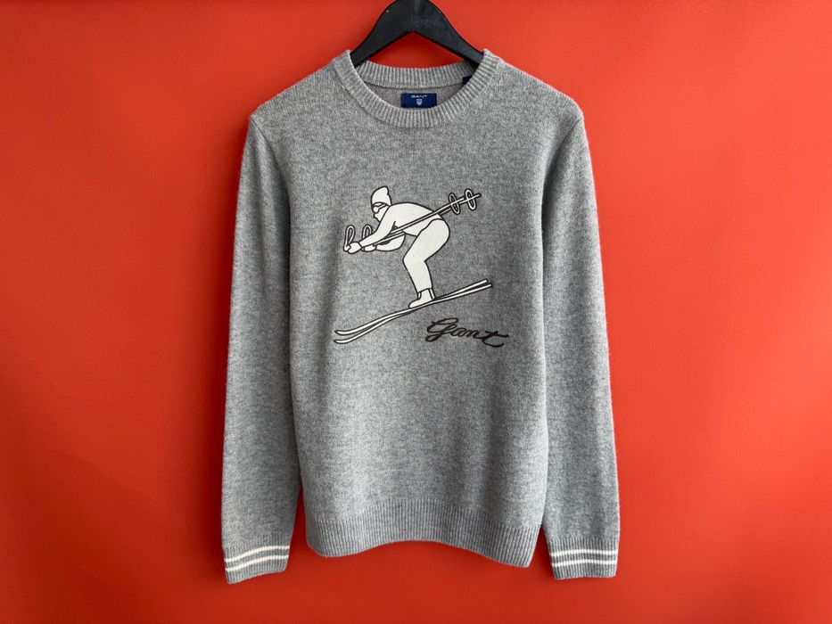 ??? Gant шерстяний вовняний светр світер джемпер кофта розмір S