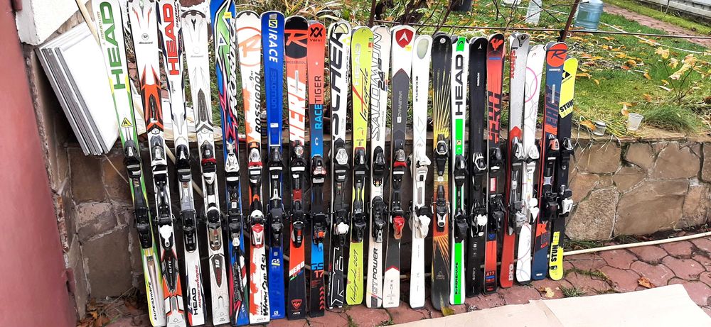 Гірські лижі, бігові, не дорого.